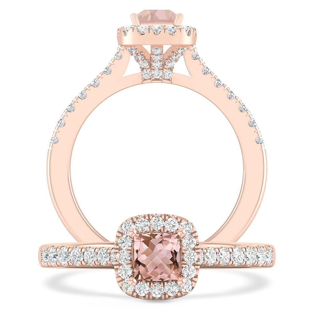 Rose Gold - Morganite