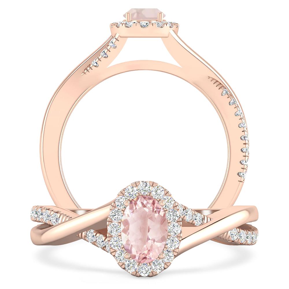 Rose Gold - Morganite