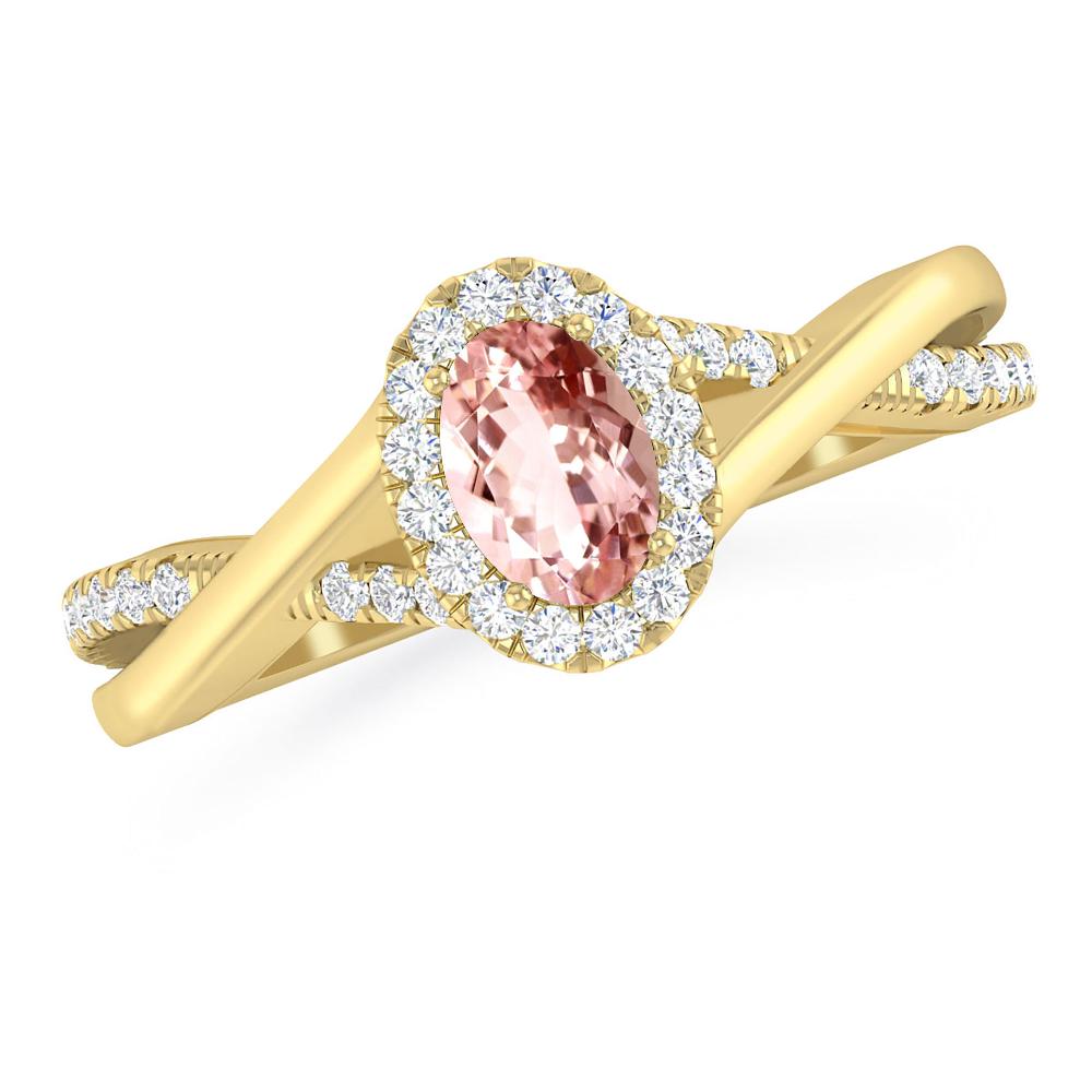 Yellow Gold - Morganite