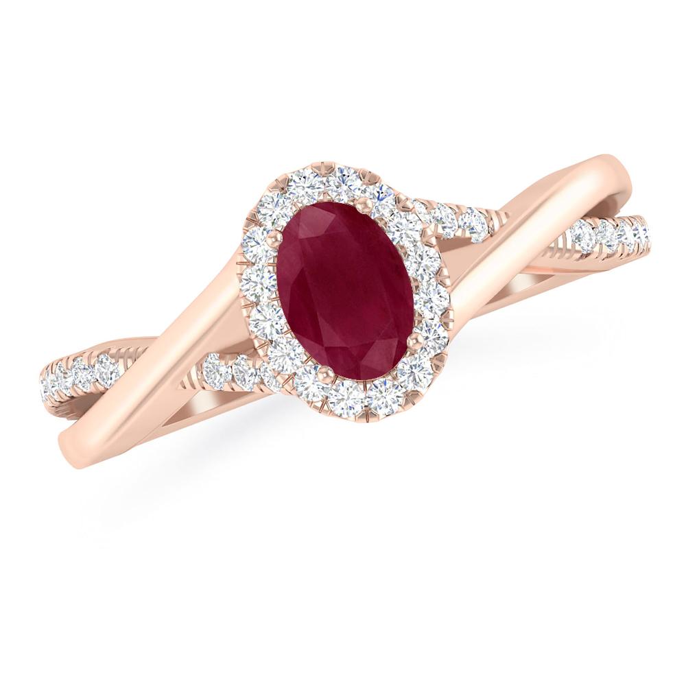 Rose Gold - Ruby