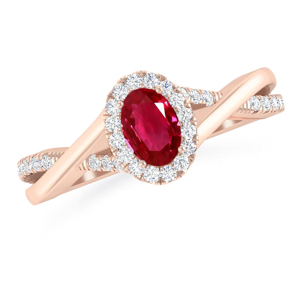 Rose Gold - Ruby