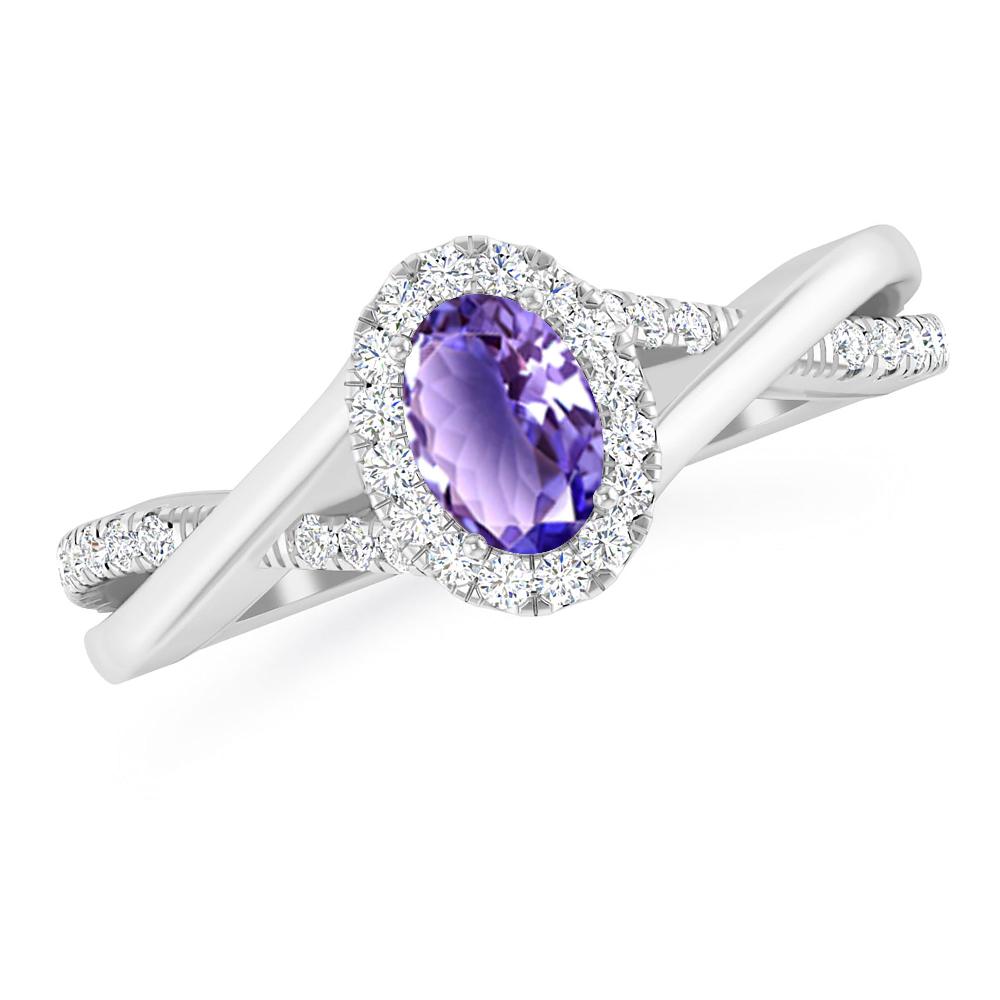 White Gold - Tanzanite