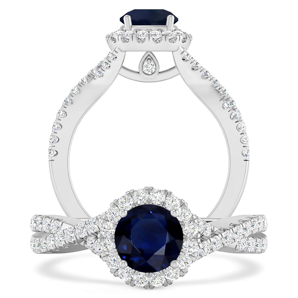 White Gold - Sapphire