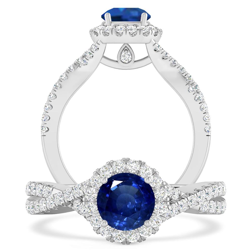 White Gold - Sapphire