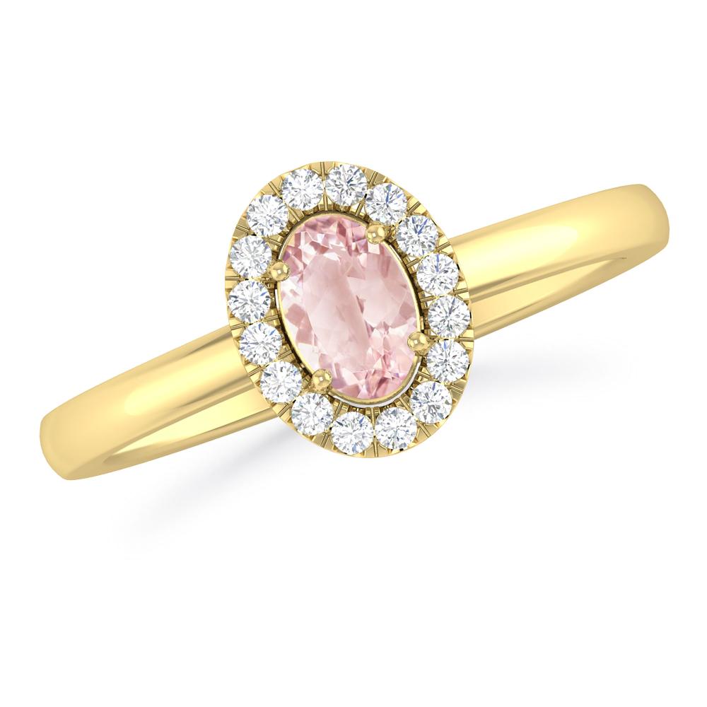 Yellow Gold - Morganite