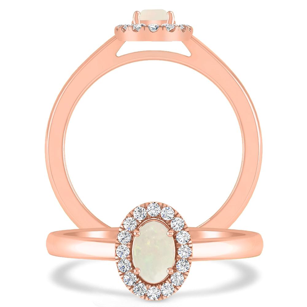 Rose Gold - Opal