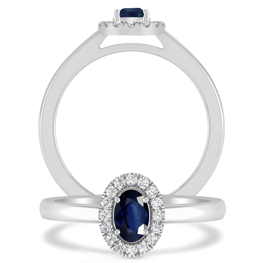 White Gold - Sapphire