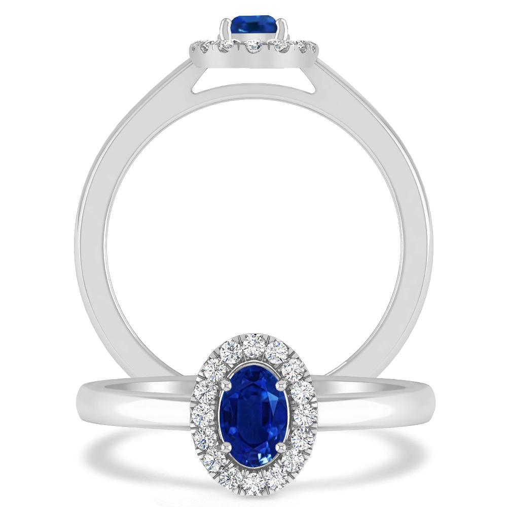 White Gold - Sapphire