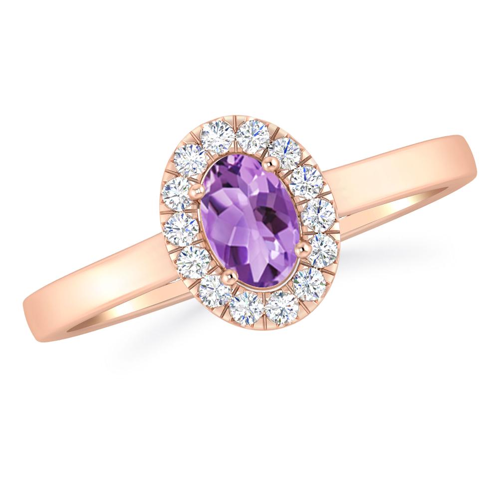 Rose Gold - Amethyst