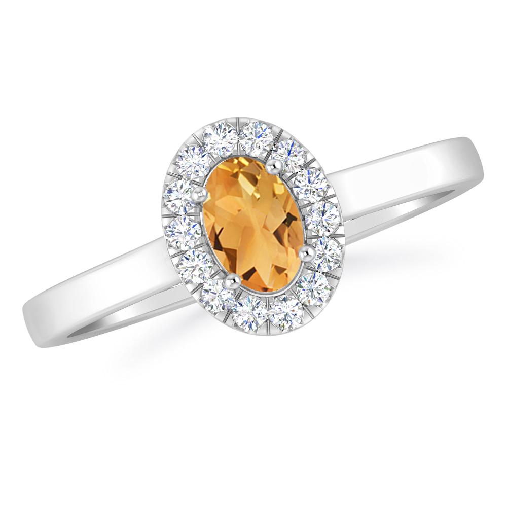White Gold - Citrine