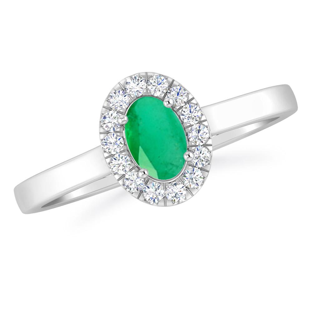 White Gold - Emerald