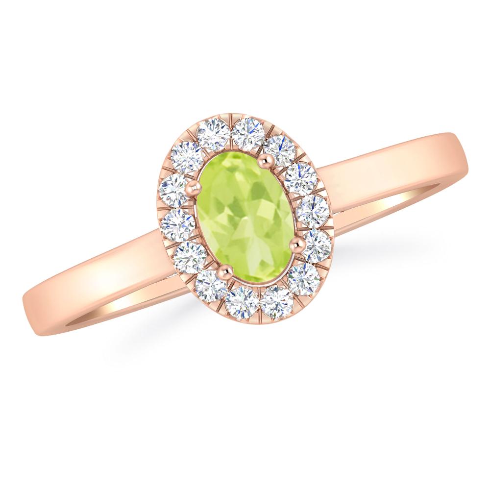 Rose Gold - Peridot