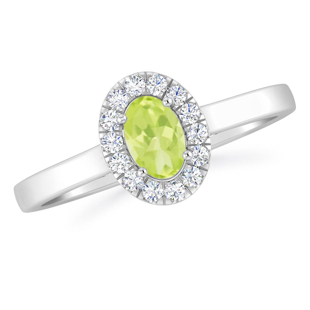 White Gold - Peridot