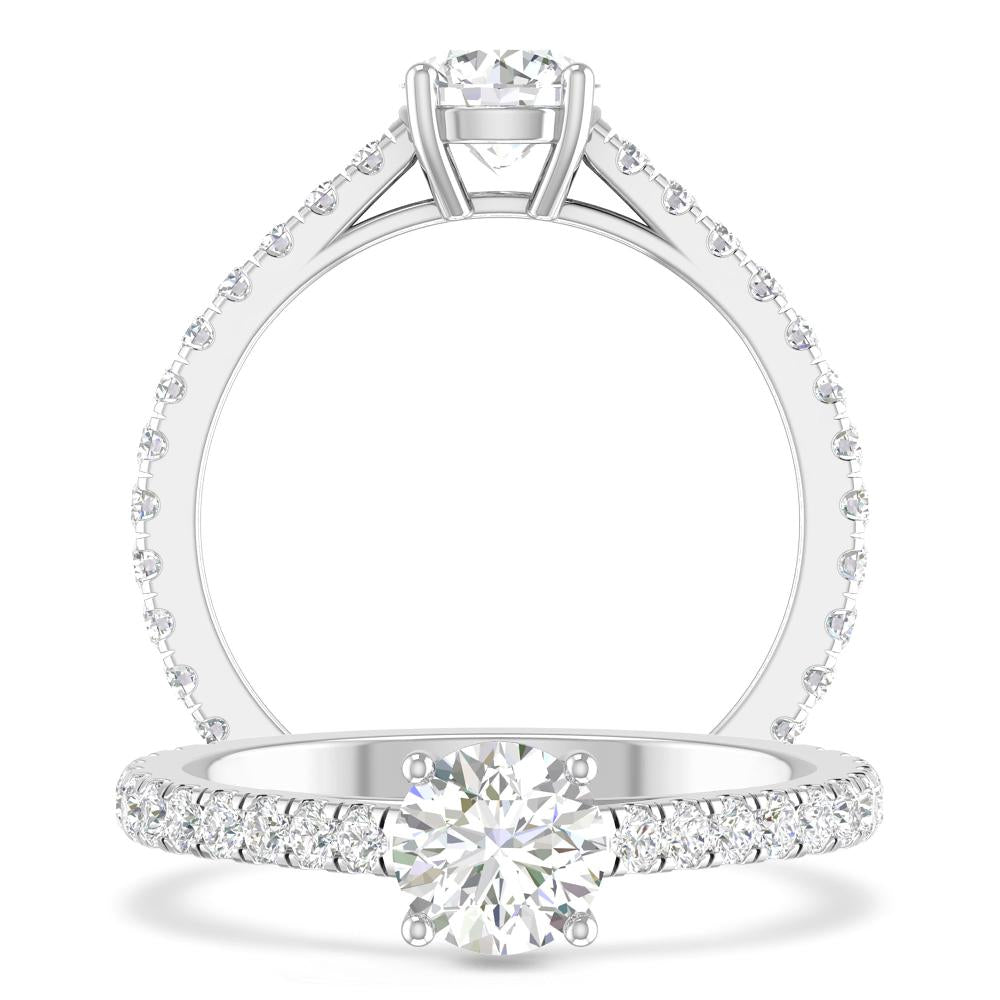 White Gold - Round