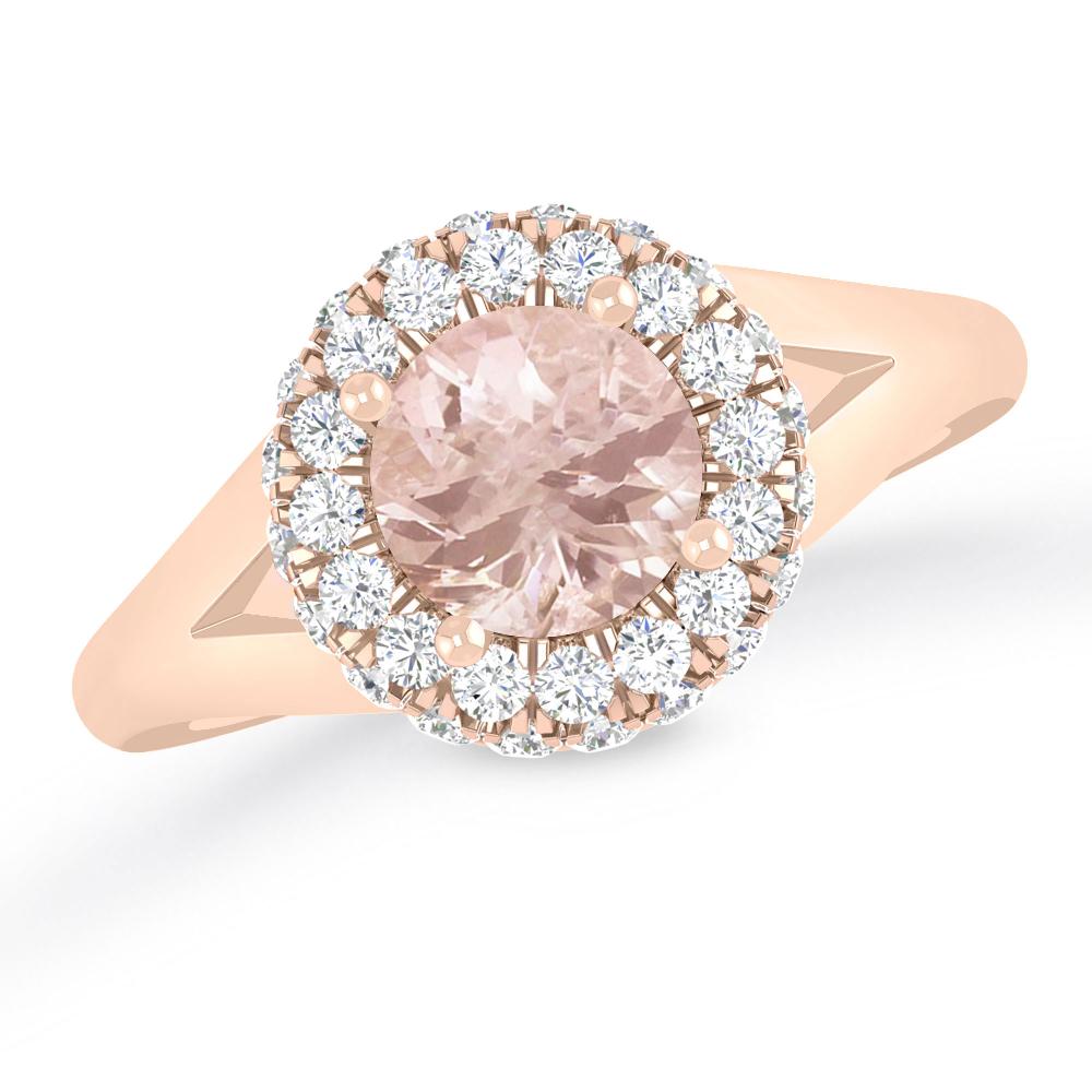 Rose Gold - Morganite