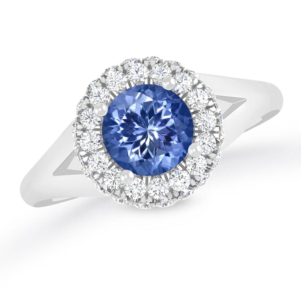 White Gold - Tanzanite