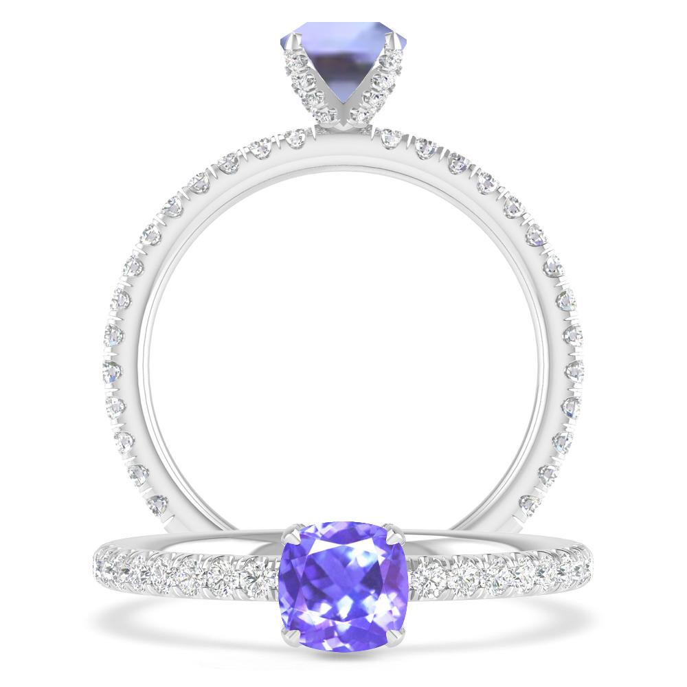 White Gold - Tanzanite