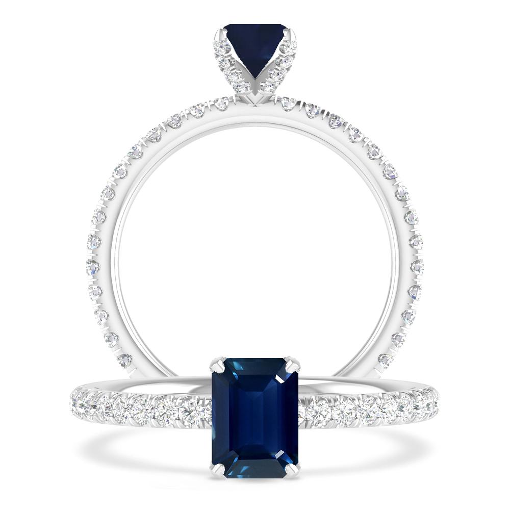 White Gold - Sapphire