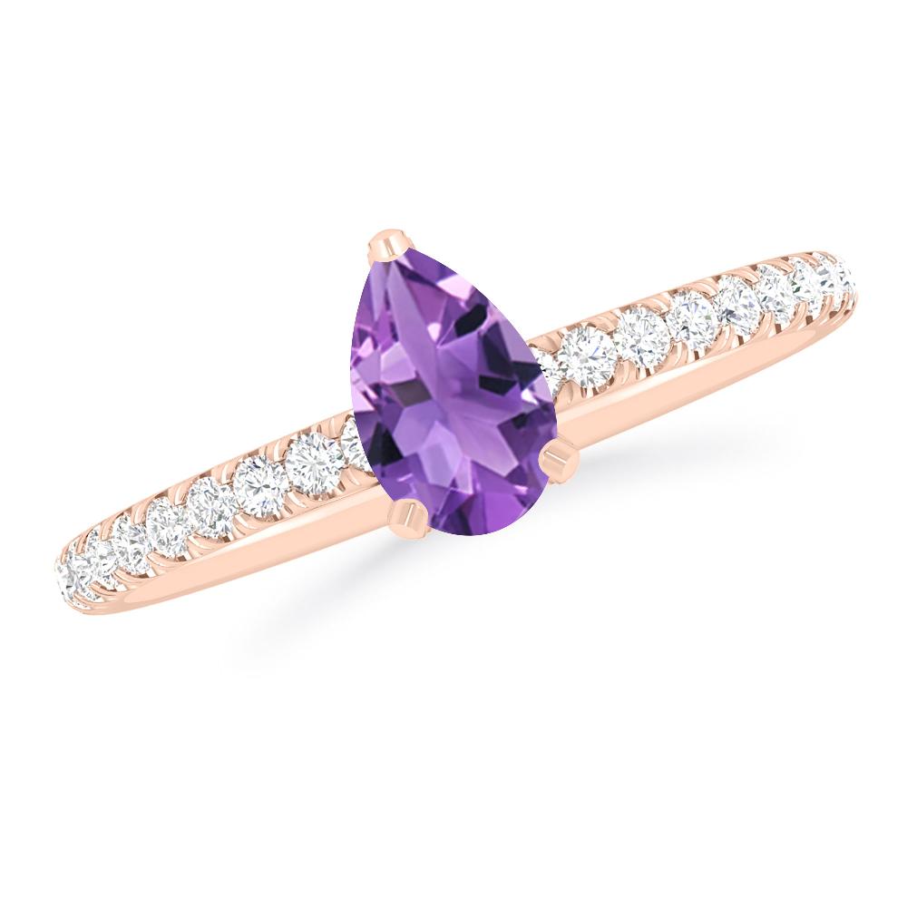 Rose Gold - Amethyst