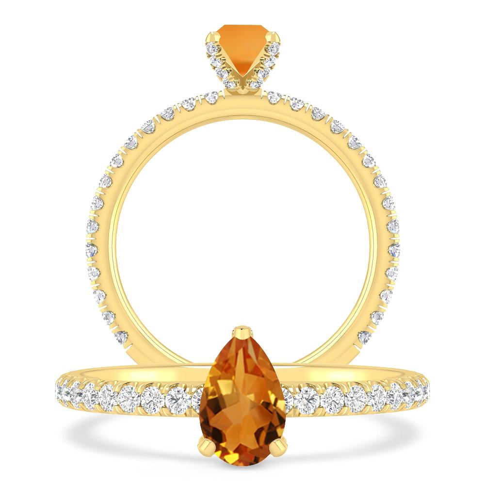Yellow Gold - Citrine