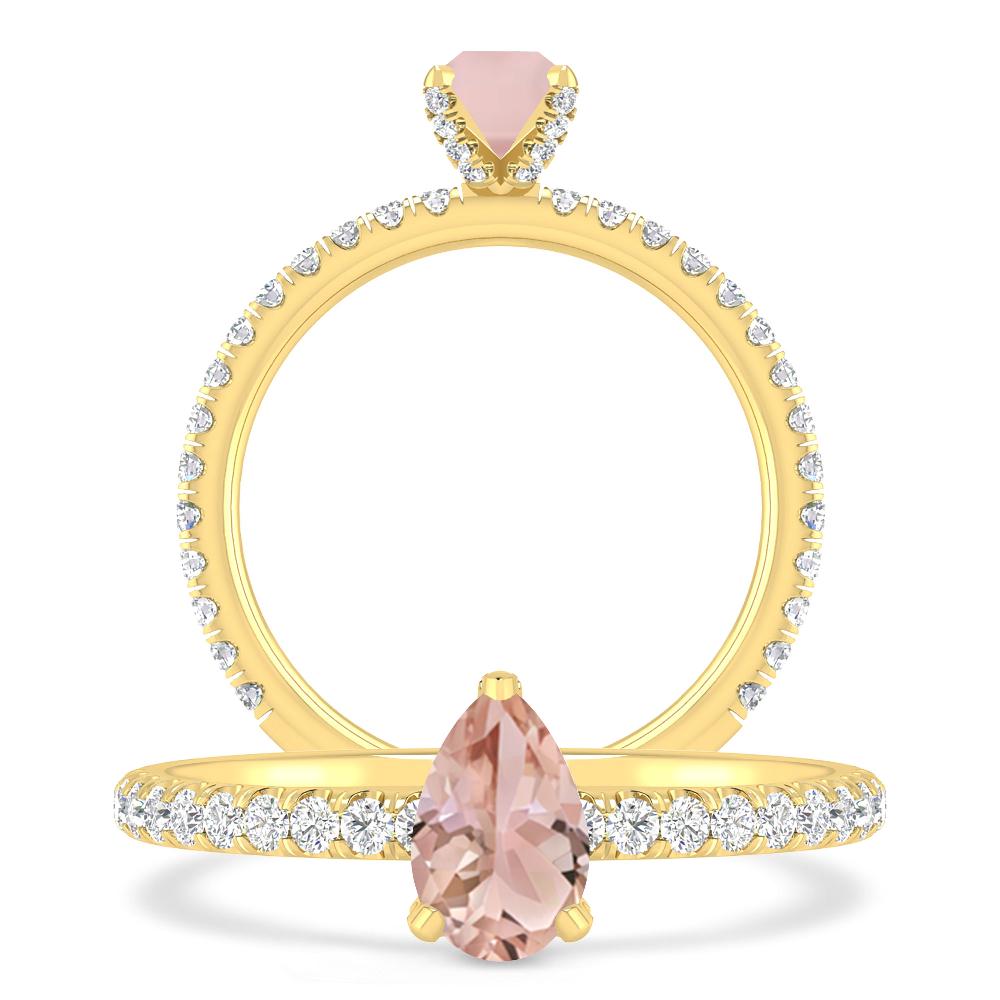 Yellow Gold - Morganite
