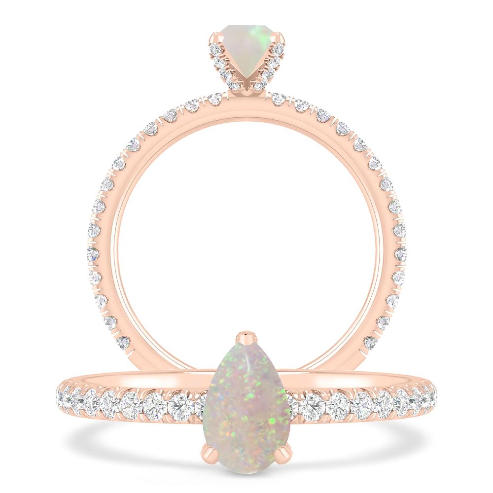 Rose Gold - Opal