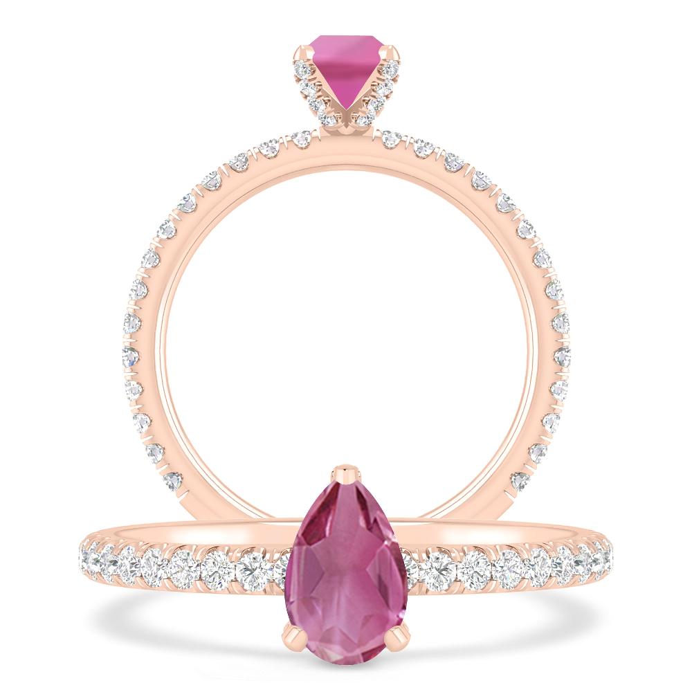 Rose Gold - Pink Tourmaline