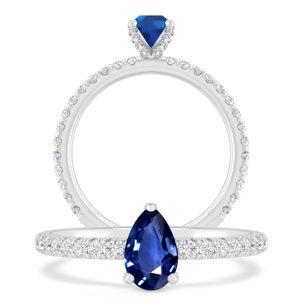 White Gold - Sapphire
