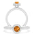 Best Round 5mm SJER2552 .50Cts