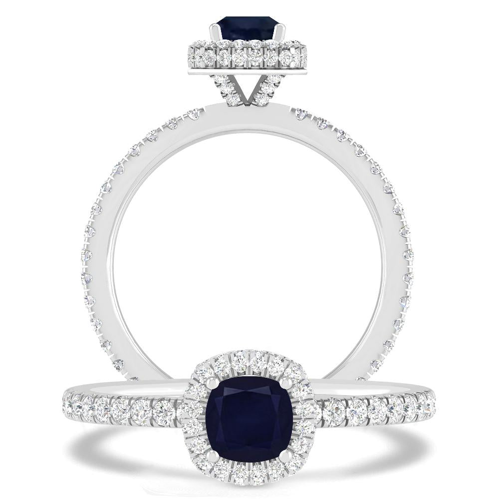 White Gold - Sapphire