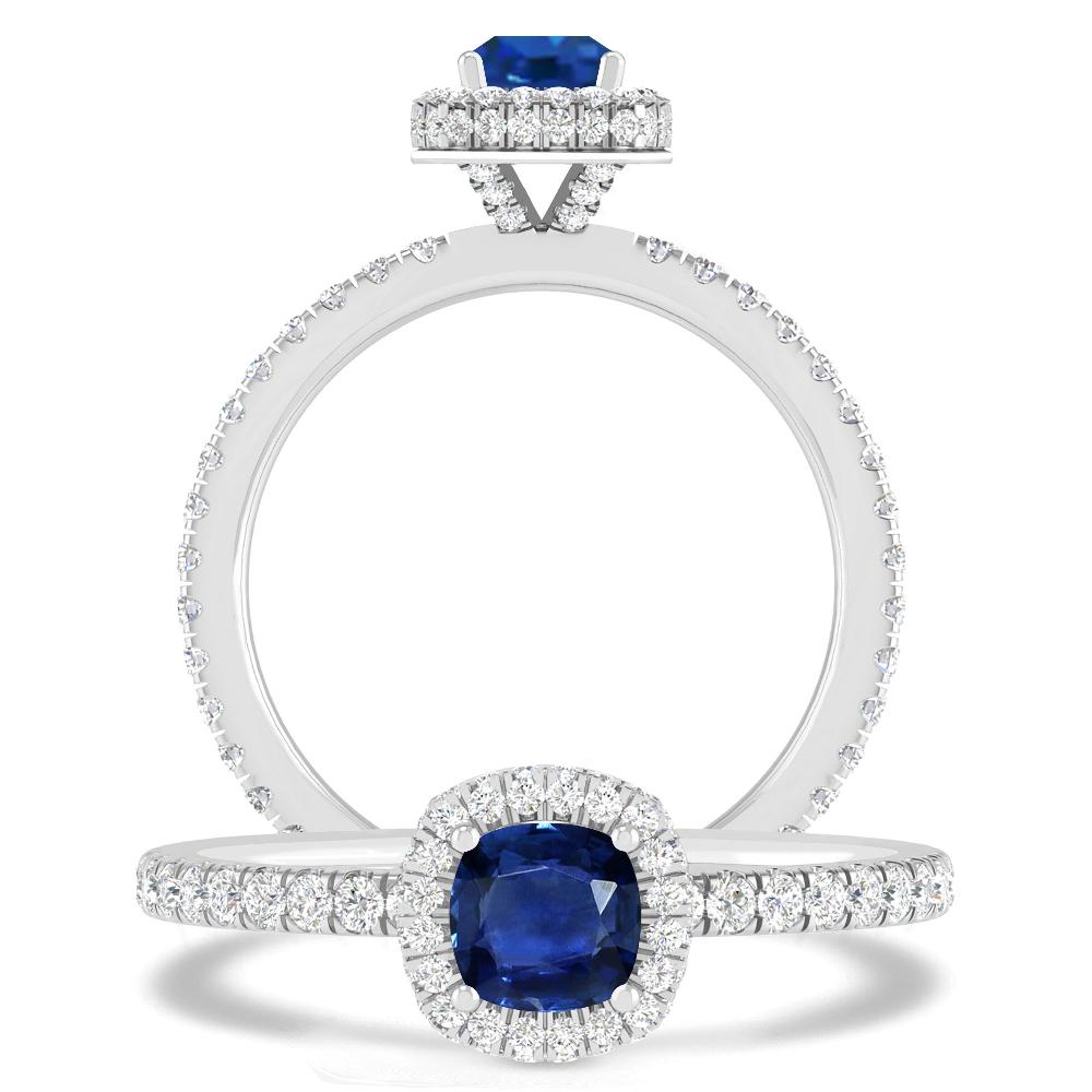White Gold - Sapphire
