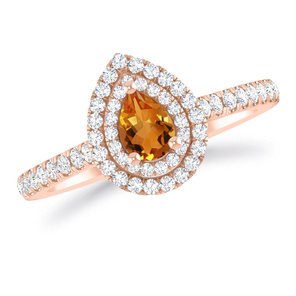 Rose Gold - Citrine