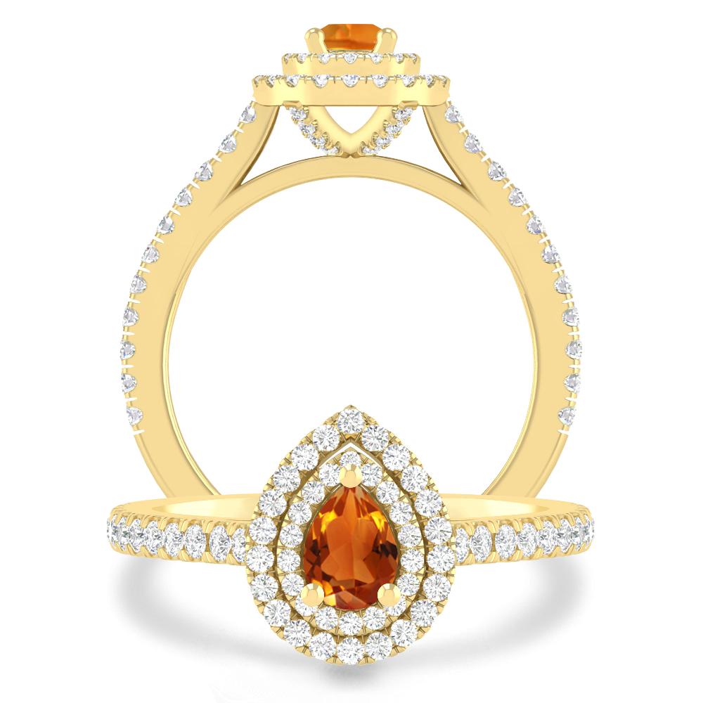 Yellow Gold - Citrine