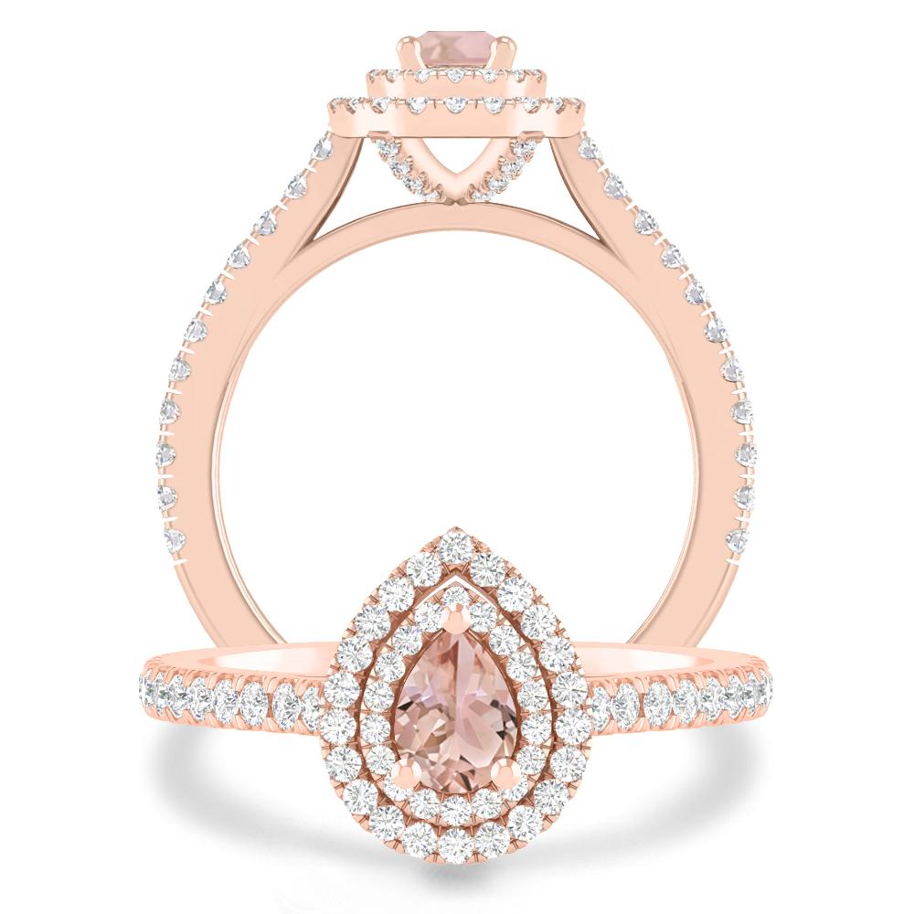 Rose Gold - Morganite
