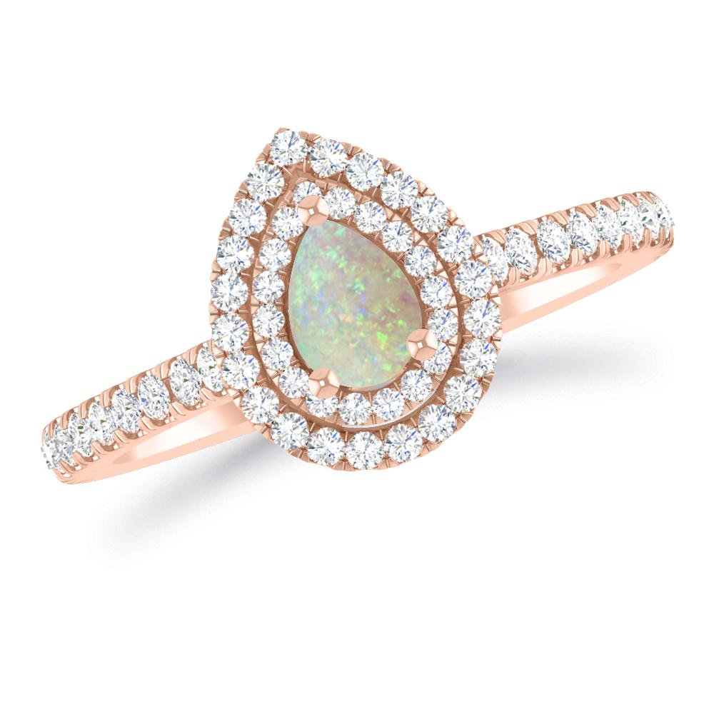 Rose Gold - Opal