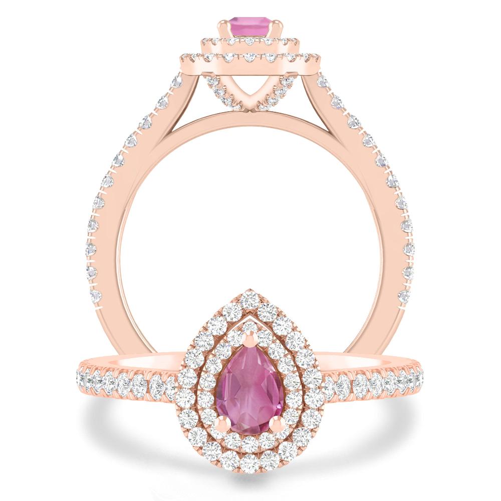 Rose Gold - Pink Tourmaline