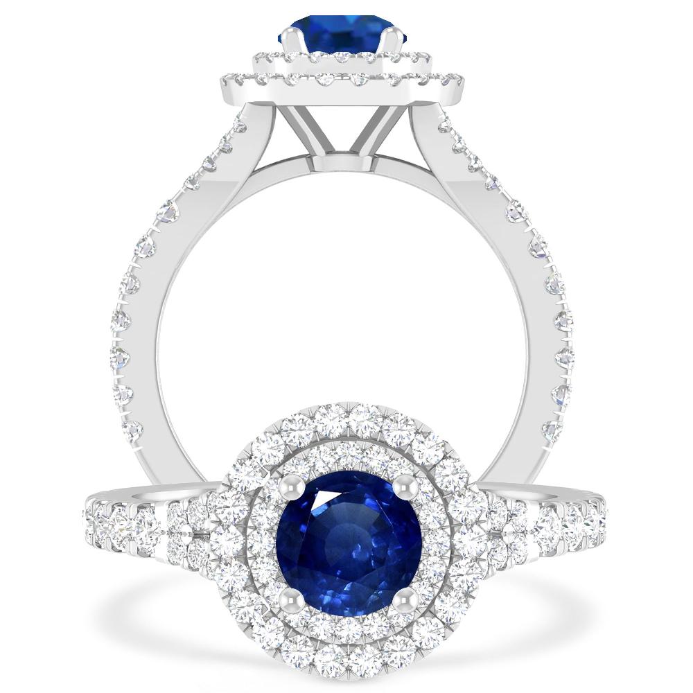 White Gold - Sapphire