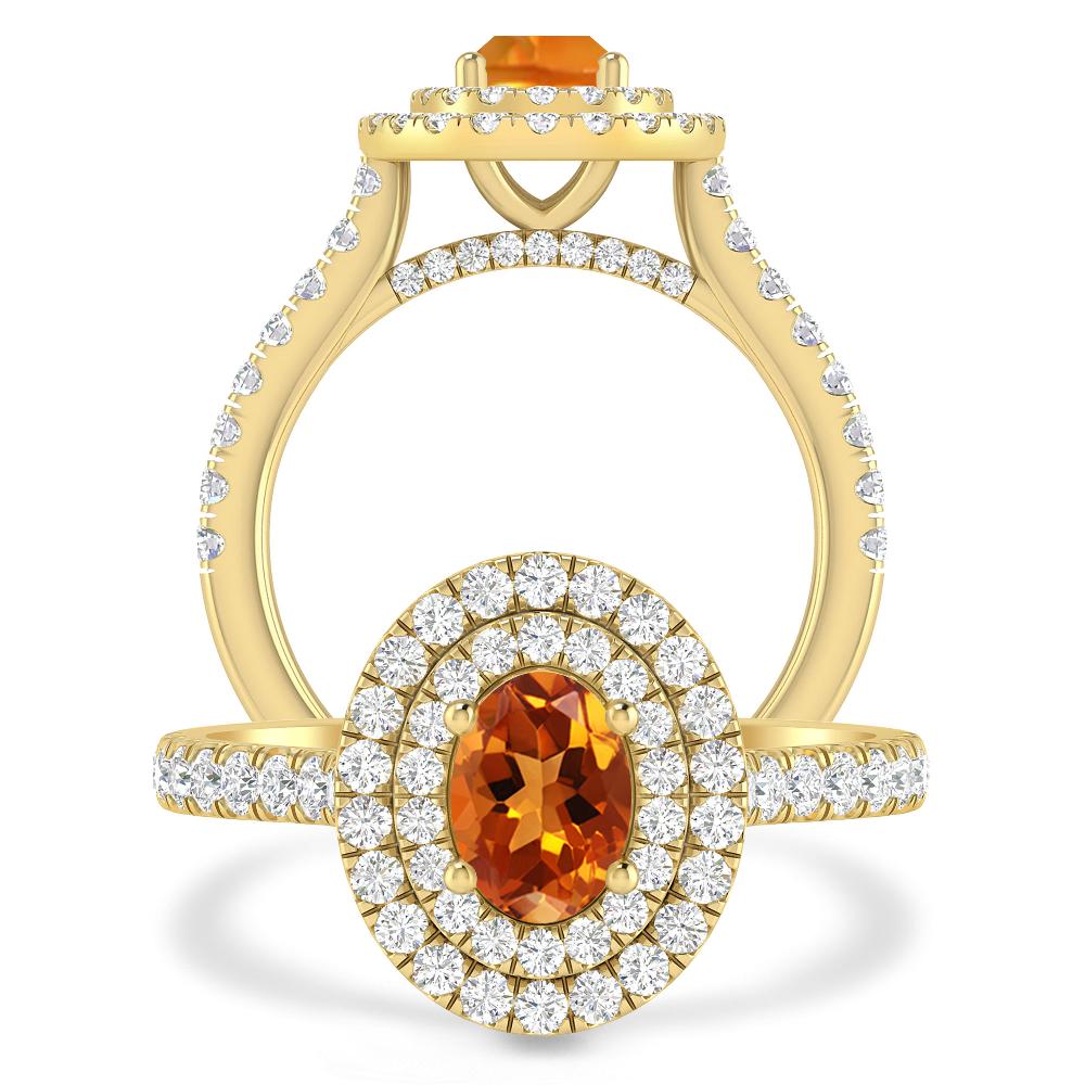 Yellow Gold - Citrine