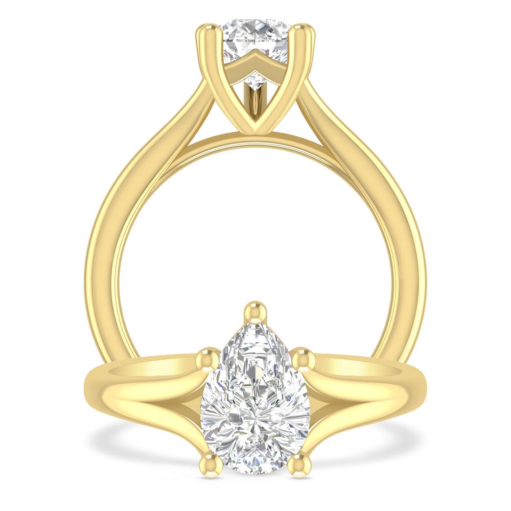 Yellow Gold - Pear