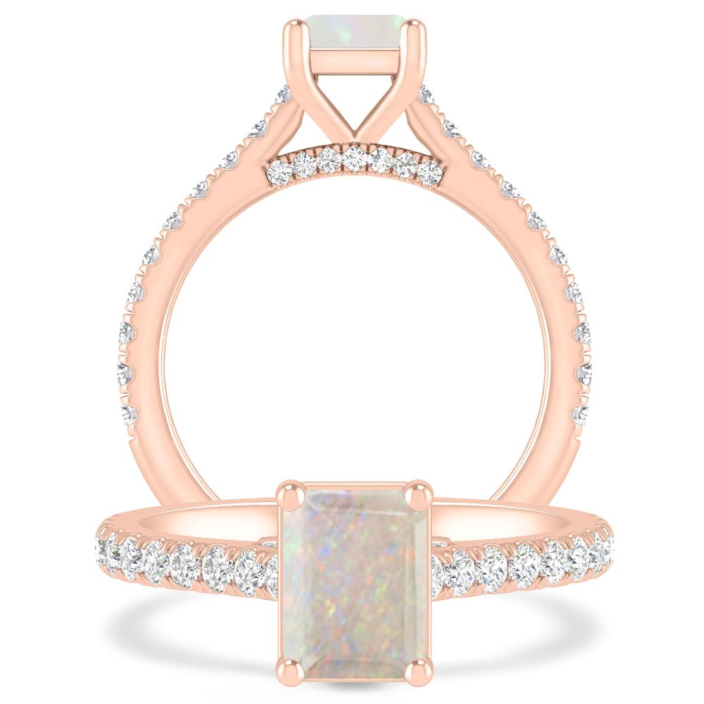 Rose Gold - Opal