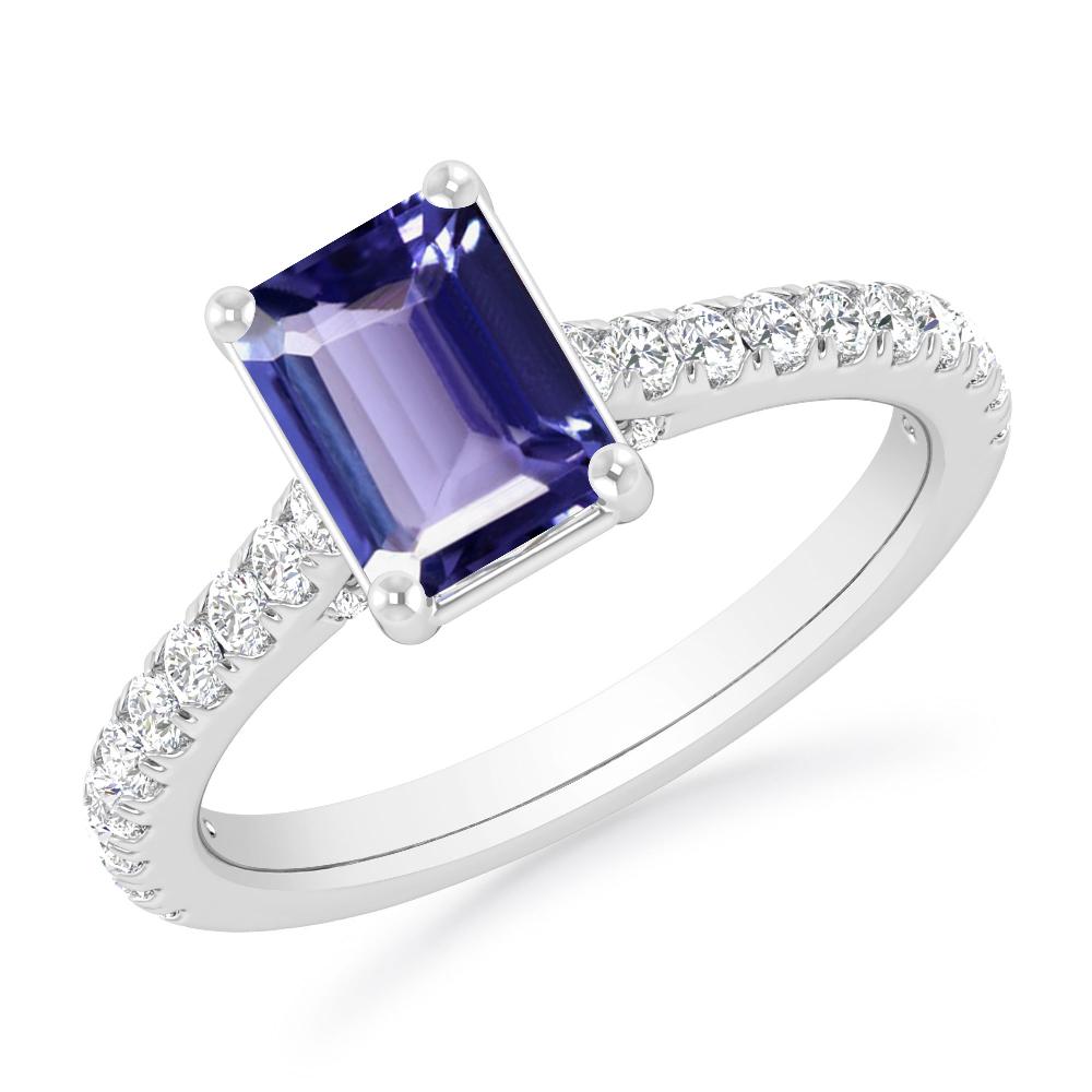 White Gold - Tanzanite