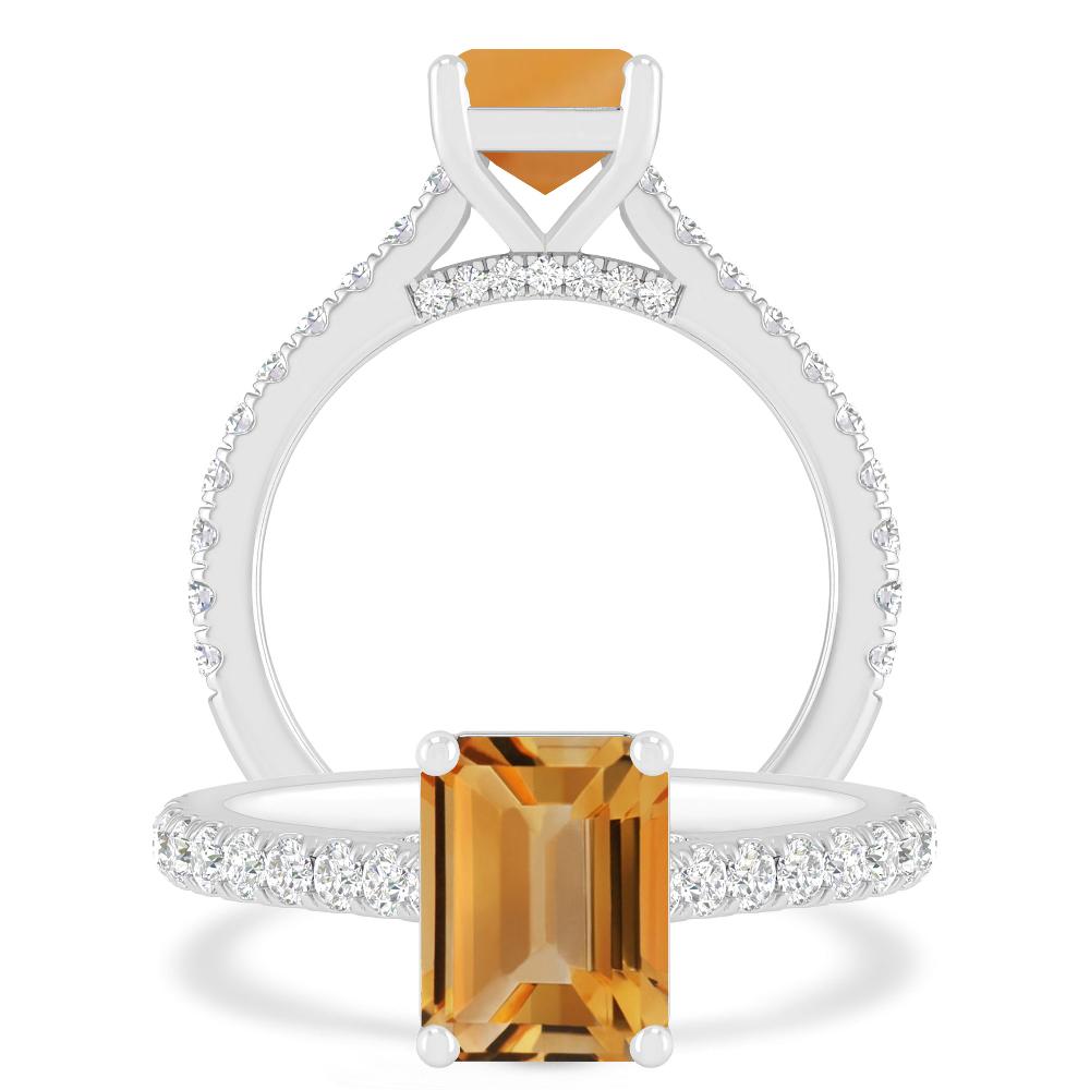 White Gold - Citrine