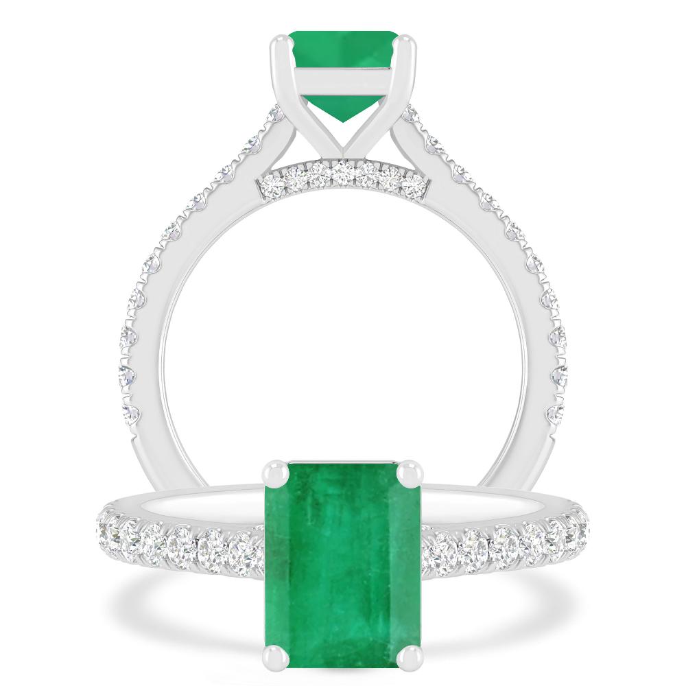 White Gold - Emerald