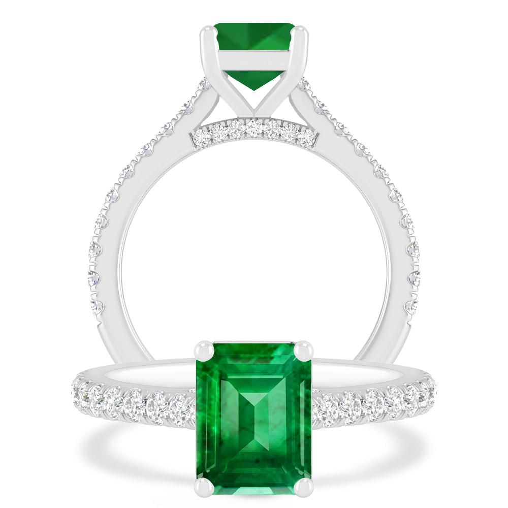 White Gold - Emerald