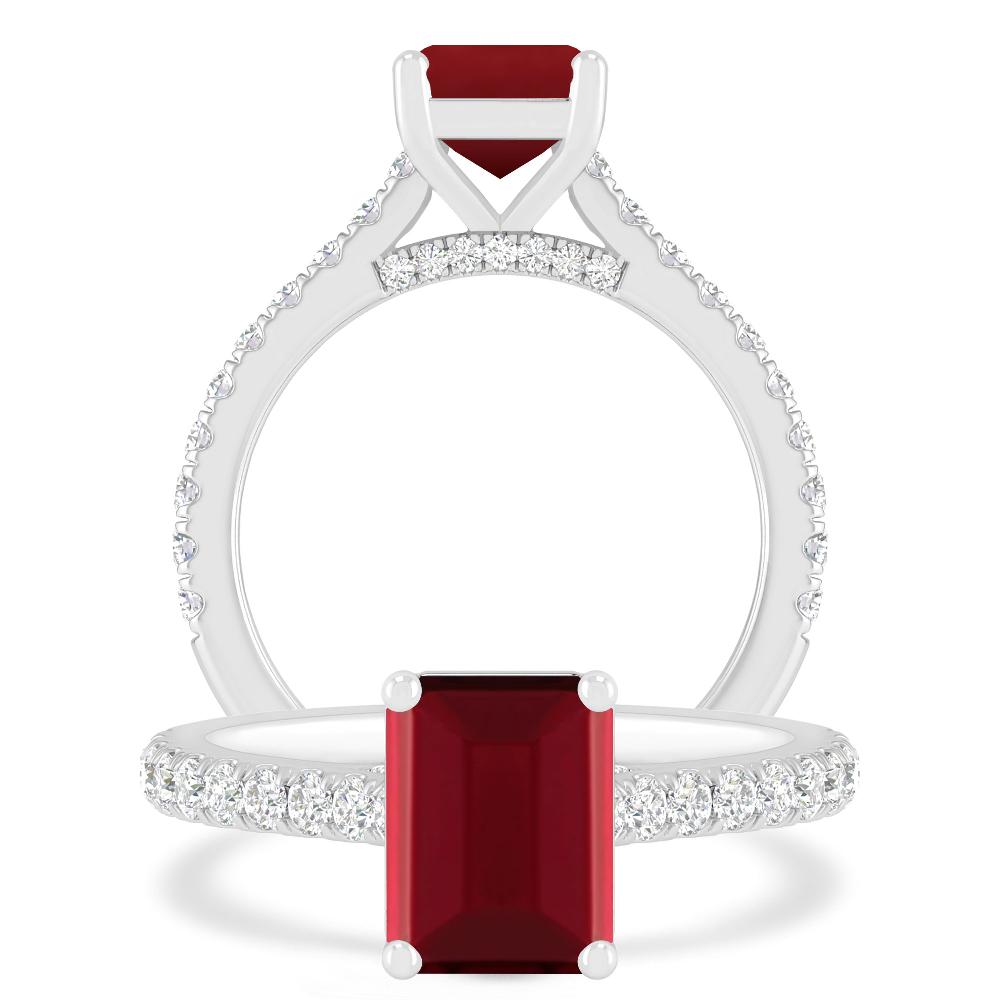 White Gold - Garnet