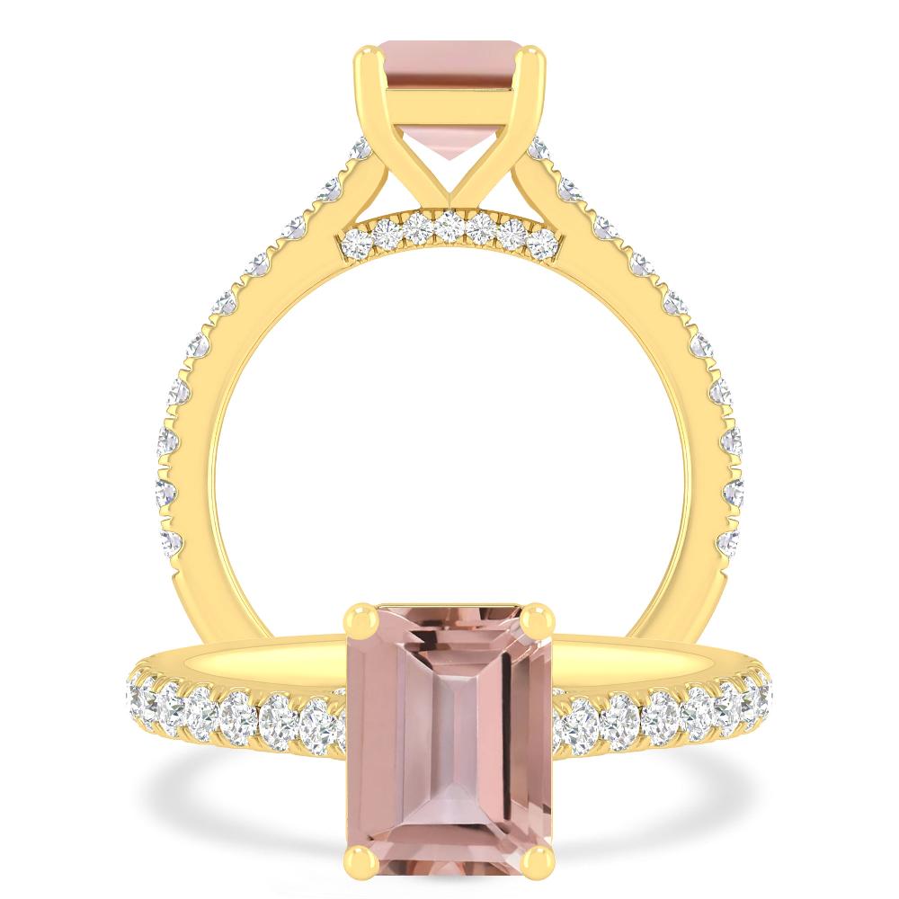 Yellow Gold - Morganite