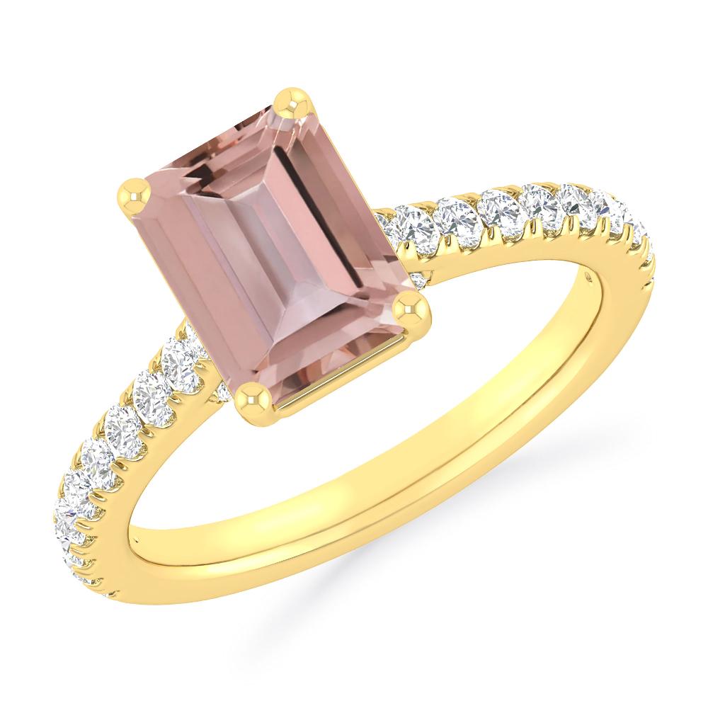 Yellow Gold - Morganite