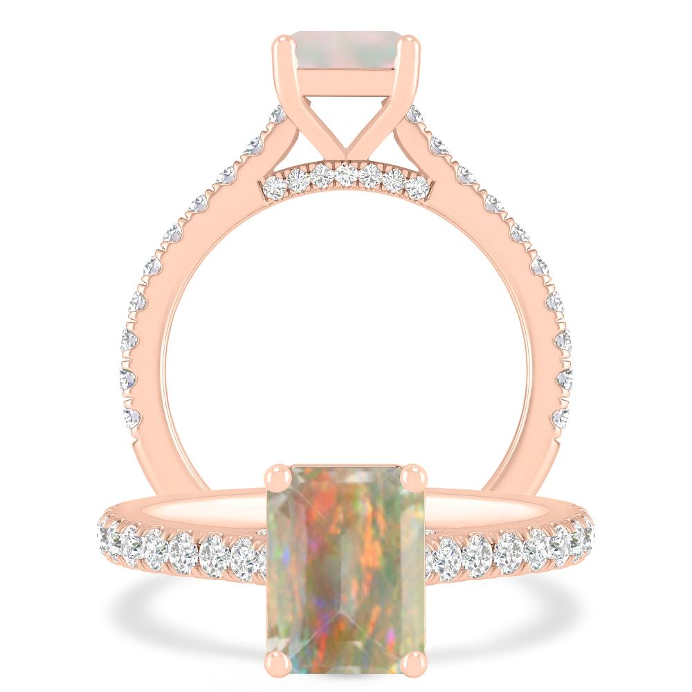 Rose Gold - Opal