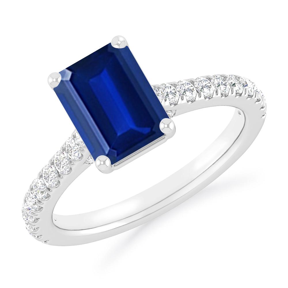 White Gold - Sapphire