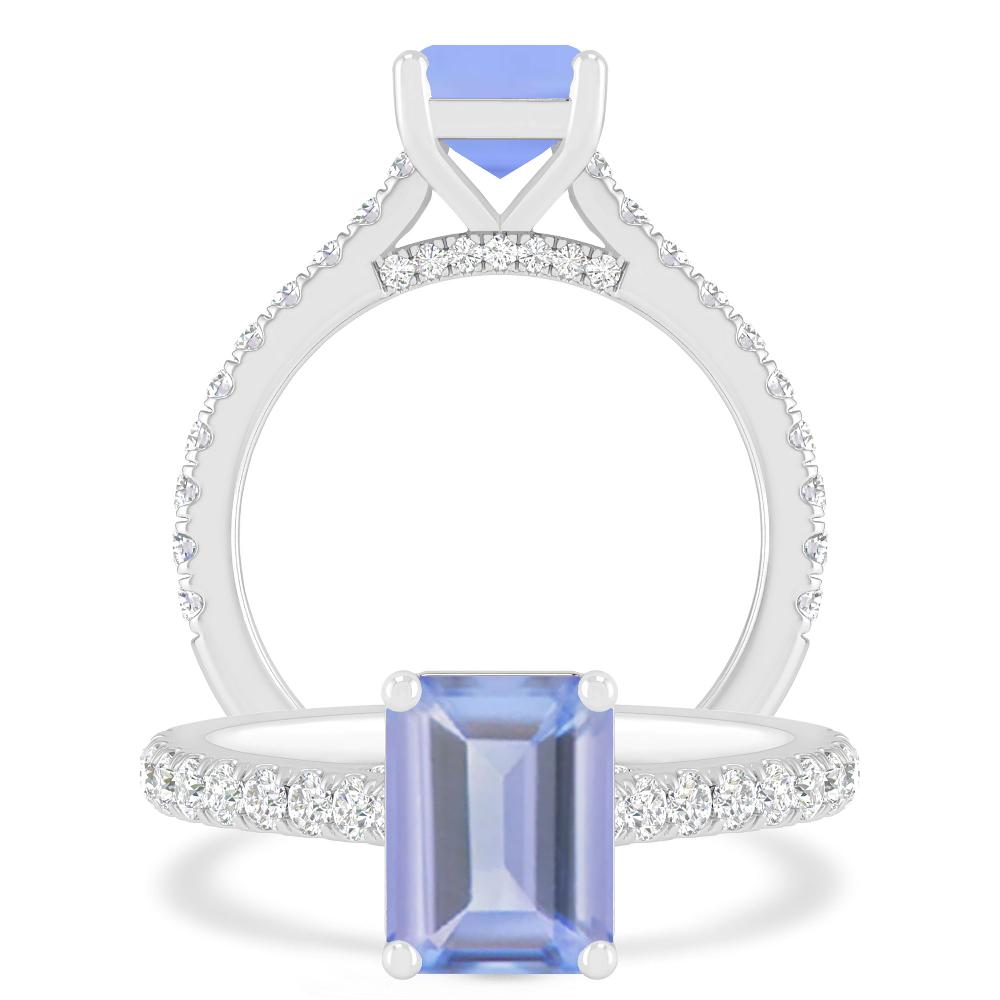 White Gold - Tanzanite